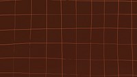 Distorted dark brown pool tile pattern background