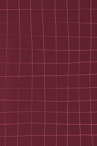 Maroon color tile wall texture background distorted