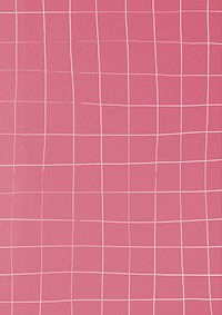 Hot pink tile wall texture background distorted