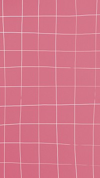 Grid pattern hot pink square geometric background deformed