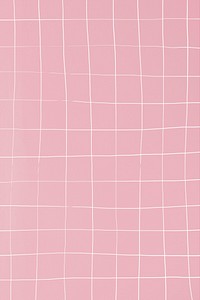 Grid pattern pink square geometric background deformed