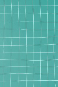 Turquoise distorted geometric square tile texture background