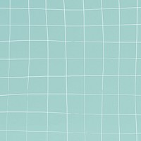 Grid pattern mint blue square geometric background deformed