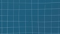 Grid pattern dark turquoise square geometric background deformed