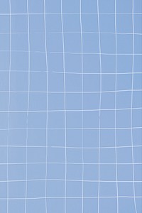 Grid pattern light blue square geometric background deformed