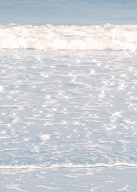 Sparkle shore waves background image
