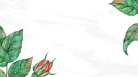 Red rose border website background