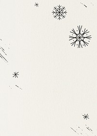 Christmas snowflakes greeting card with text space