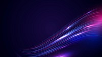 Abstract flowing neon wave wallpaper