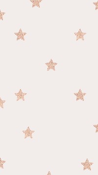 Shimmery vector golden stars pattern social banner