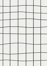 Vector minimal black cursive grid off white banner