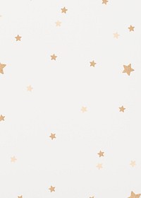 Cute shimmery golden stars social banner