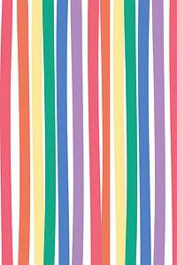 Striped rainbow cute vector background banner