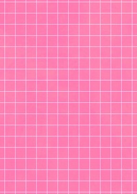 Hot pink grid aesthetic social banner