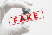 Covid-19 vaccine with ‘fake’ stamp