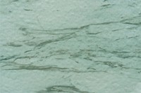 Grungy green marble textured background vector