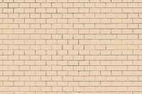 Beige concrete brick wall vector