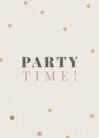 Party editable invitation card template psd celebration background