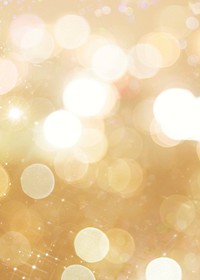 Shiny gold festive bokeh card background vector