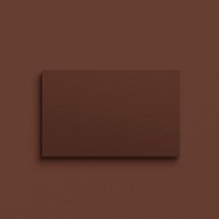 Blank customized brown business card
