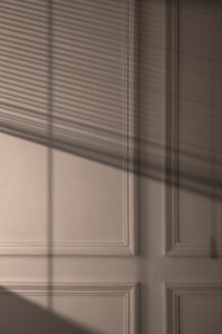 Background psd with window blinds shadow on a door