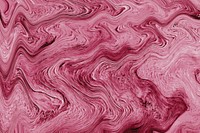 Pink fluid art marbling paint textured background vector