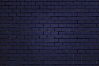 Blue brick wall textured background
