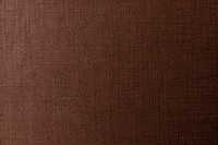 Plain brown fabric textured background vector