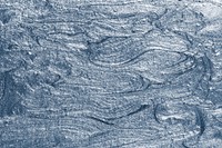 Blue oil paint brushstroke textured background vector