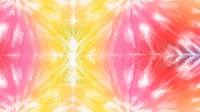 Colorful tie dye background psd with abstract watercolor paint