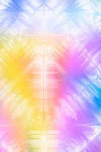 Colorful tie dye background psd with abstract watercolor paint