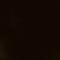 Black technology background with brown futuristic waves