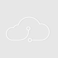 Minimal cloud logo digital networking system