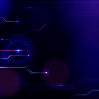 Futuristic networking technology background in purple tone