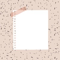 Digital note, blank paper element