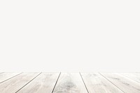 Wooden floor border, texture photo psd