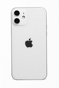 White Apple iPhone 12  rear view. NOVEMBER 12, 2020 - BANGKOK, THAILAND