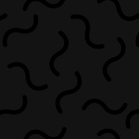 Geometric curvy pattern black background