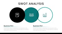 Business SWOT analysis vector editable template