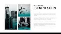 Business psd presentation editable template