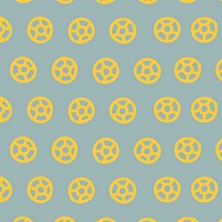 Rotelle pasta food pattern background in green cute doodle style