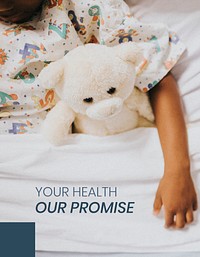 Medical, Pediatrics flyer template, hospital ad psd