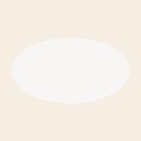 Pastel oval frame, minimal background  vector