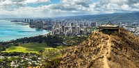 Honolulu. Original public domain image from Wikimedia Commons