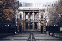 A building at the University of Melbourne during fall. Original public domain image from <a href="https://commons.wikimedia.org/wiki/File:University_of_Melbourne_autumn_(Unsplash).jpg" target="_blank" rel="noopener noreferrer nofollow">Wikimedia Commons</a>