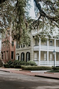 Savannah, Georgia. Original public domain image from Wikimedia Commons