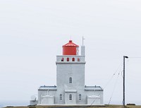 Vik, Iceland. Original public domain image from Wikimedia Commons