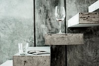 Wine glasses on the stairs.. Original public domain image from <a href="https://commons.wikimedia.org/wiki/File:Glassware_on_stairs_(Unsplash).jpg" target="_blank" rel="noopener noreferrer nofollow">Wikimedia Commons</a>