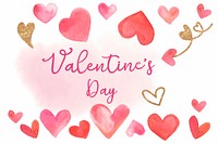Happy valentine&#39;s day psd social media post template 