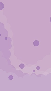 Abstract purple cloudy background vector